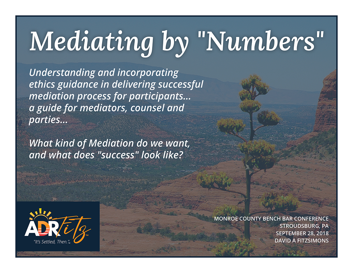 Mediating by “Numbers”